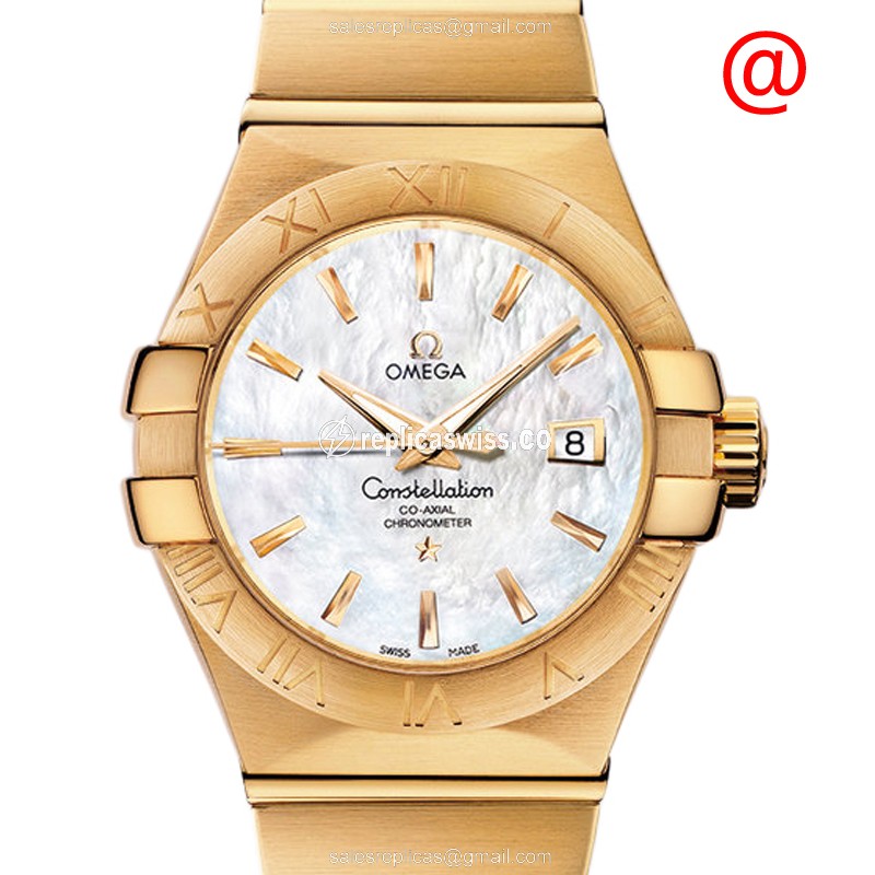 Omega 123.50.31.20.05.002 CONSTELLATION Automatic 18kt Yellow Gold