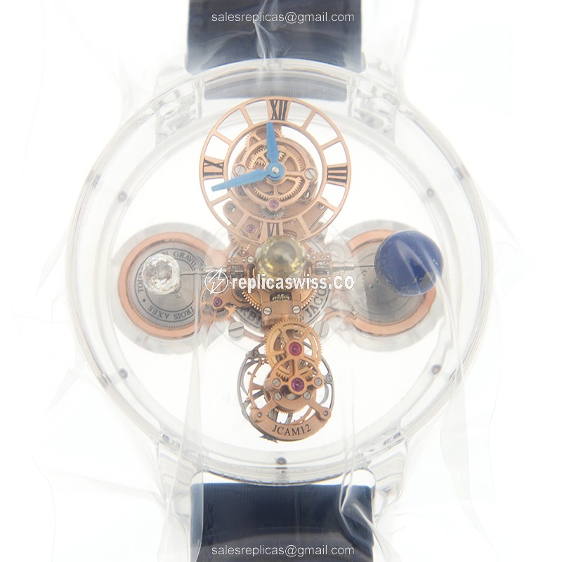 Jacob & Co 125.80.AA.SD.A QE4D ASTRONOMIA Manual Wind Sapphire
