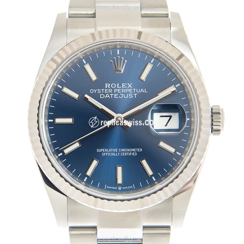 Rolex 126234-0018 DATEJUST Automatic 18kt White Gold & Steel
