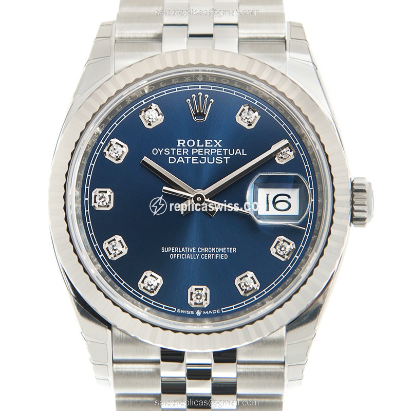 Rolex 126234-0037 DATEJUST Automatic 18kt White Gold & Steel
