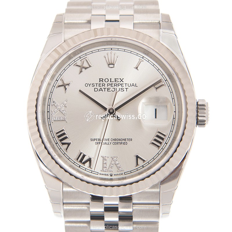 Rolex 126234-0029 DATEJUST Automatic 18kt White Gold & Steel