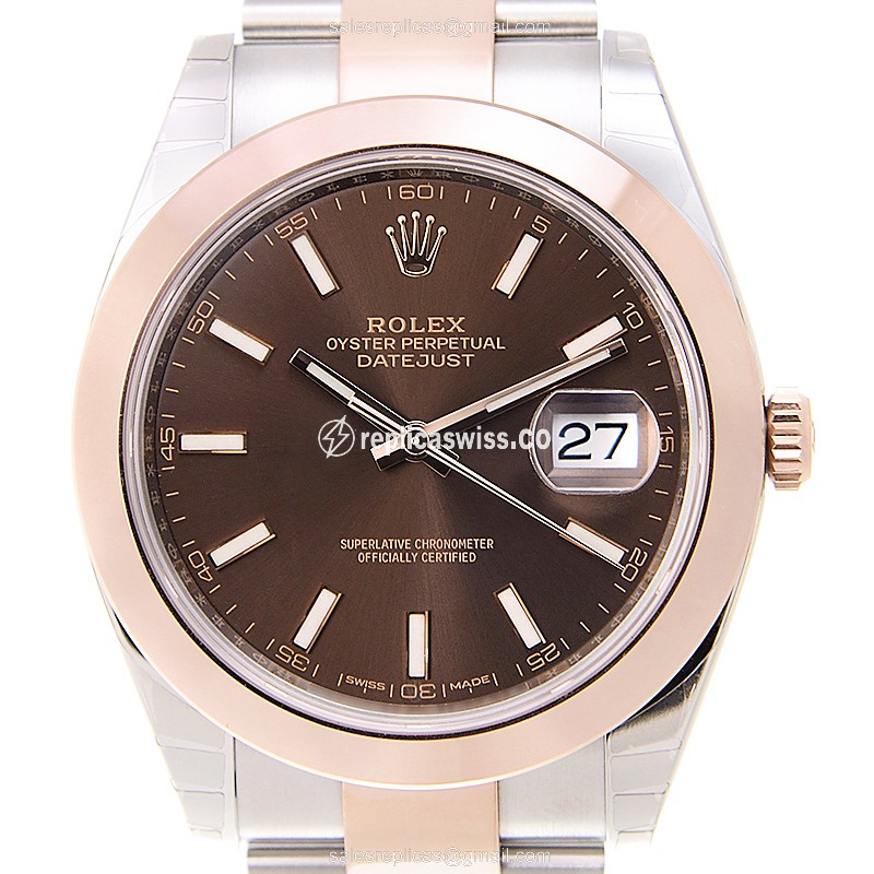 Rolex 126301-0001 DATEJUST Automatic 18kt Rose Gold & Steel