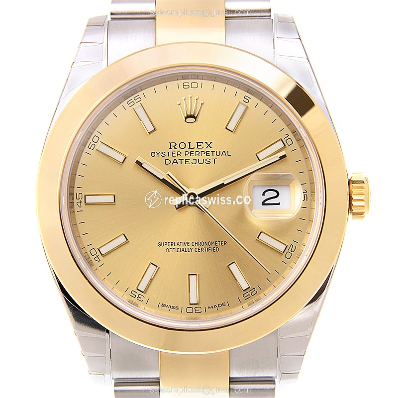 Rolex 126303-0009 DATEJUST Automatic 18kt Gold & Steel