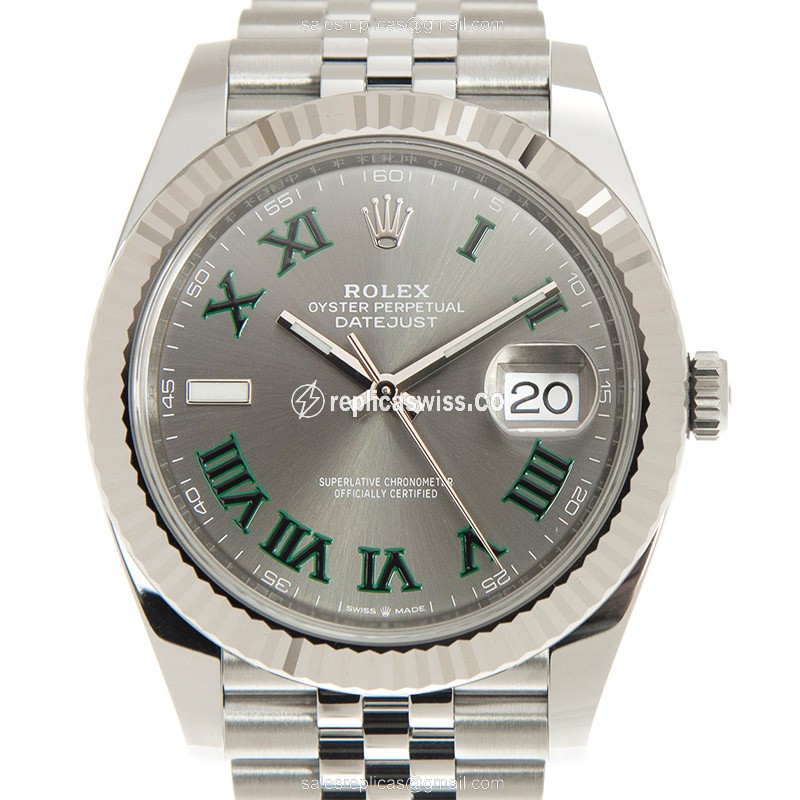 Rolex 126334-0022 DATEJUST Automatic 18kt White Gold & Steel