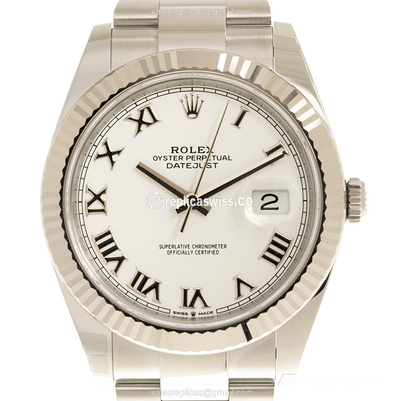 Rolex 126334-0023 DATEJUST Automatic 18kt White Gold & Steel