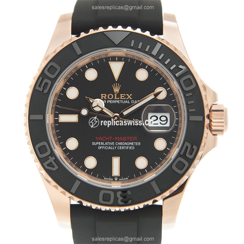 Rolex 126655-0002 YACHT MASTER Automatic 18kt Rose Gold