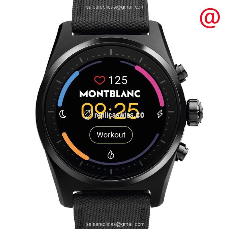 Mont Blanc 128409 SUMMIT INTELLIGENT Stainless Steel