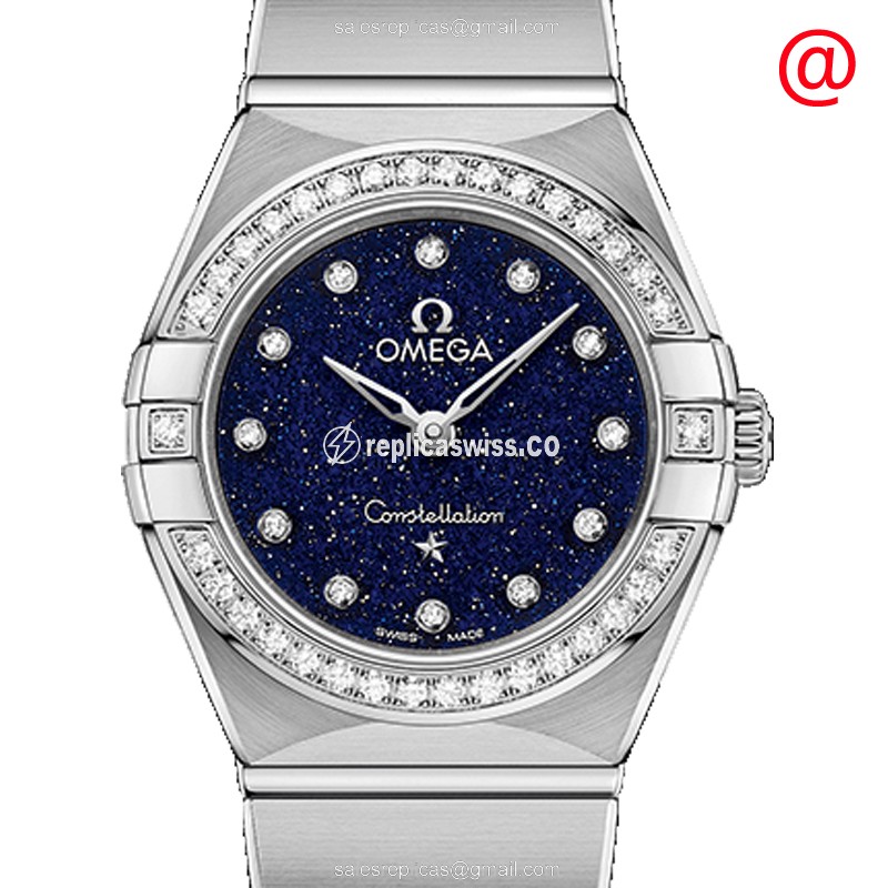 Omega 131.15.25.60.53.001 CONSTELLATION Quartz Stainless Steel & Diamonds