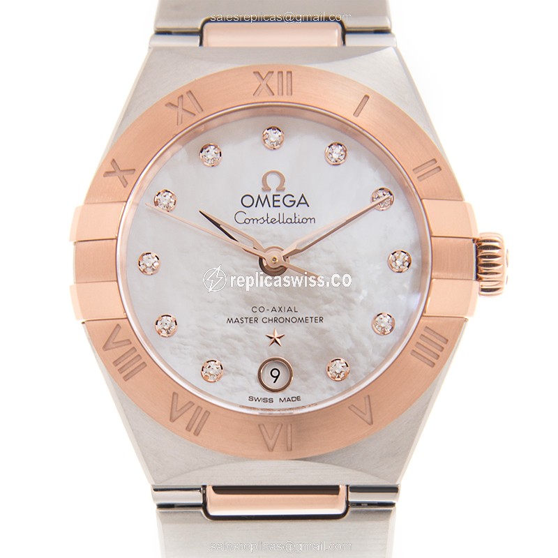 Omega 131.20.29.20.55.001 CONSTELLATION Automatic 18kt Rose Gold