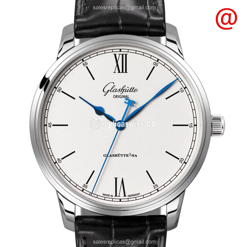 Glashutte 1-36-01-01-02-30 SENATOR MANUAL WINDING SKELETONIZED Automatic Stainless Steel