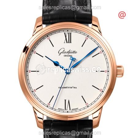 Glashutte 1-36-01-02-05-01 SENATOR MANUAL WINDING SKELETONIZED Automatic 18kt Rose Gold