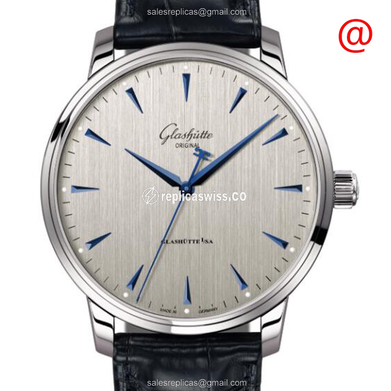 Glashutte 1-36-01-07-02-30 SENATOR MANUAL WINDING SKELETONIZED Automatic Stainless Steel