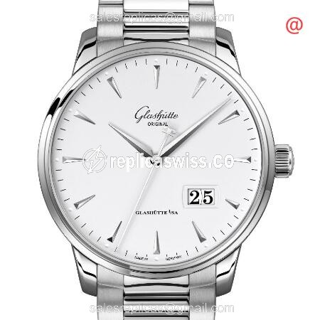 Glashutte 1-36-03-05-02-70 SENATOR MANUAL WINDING SKELETONIZED Automatic Stainless Steel