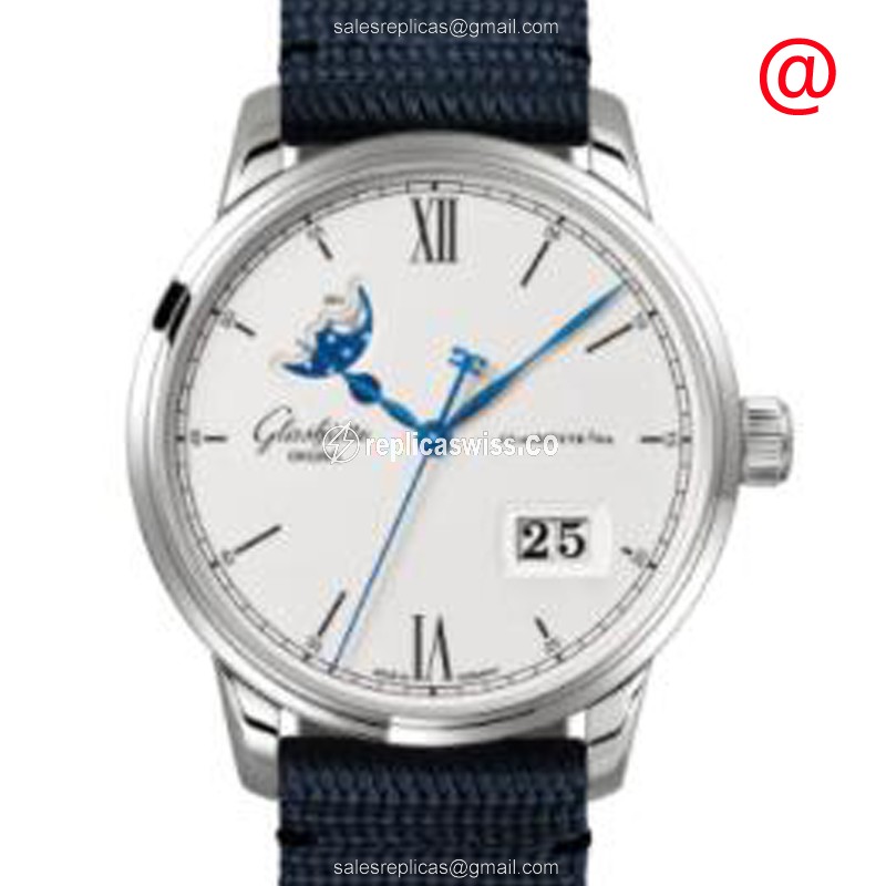Glashutte 1-36-04-01-02-34 SENATOR MANUAL WINDING SKELETONIZED Automatic Stainless Steel