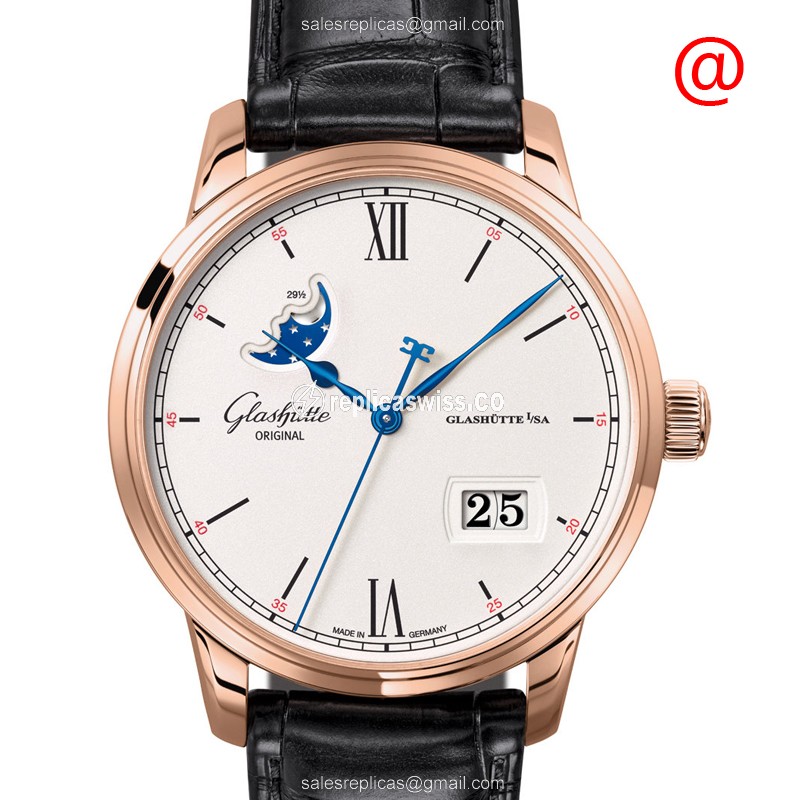 Glashutte 1-36-04-02-05-30 SENATOR MANUAL WINDING SKELETONIZED Automatic 18kt Rose Gold