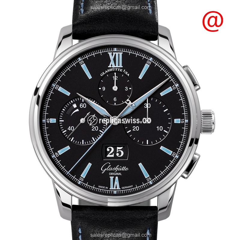 Glashutte 1-37-01-03-02-35 SENATOR MANUAL WINDING SKELETONIZED Automatic Stainless Steel