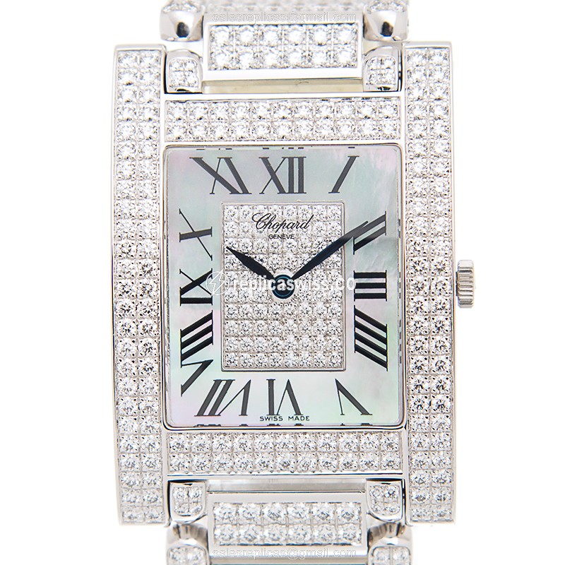 Chopard 143483-1002 WOMEN JEWELRY Quartz 18kt White Gold & Diamond