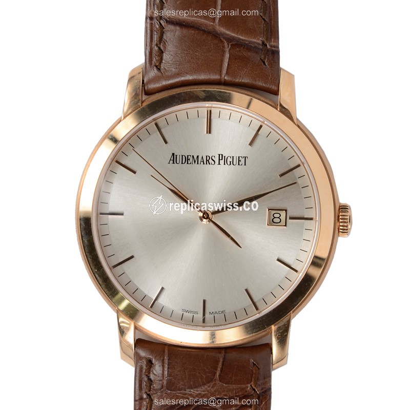 Audemars Piguet 15170OR.OO.A088CR.01 JULES AUDEMARS Automatic 18kt Rose Gold