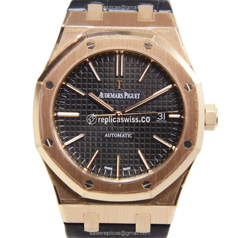 Audemars Piguet 15400OR.OO.D002CR.01 ROYAL OAK Automatic 18kt Rose Gold