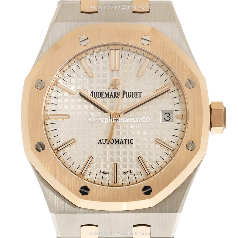 Audemars Piguet 15450SR.OO.1256SR.01 ROYAL OAK Automatic 18kt Rose Gold & Steel