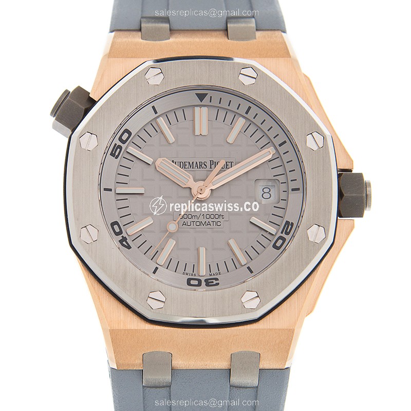 Audemars Piguet 15711OI.OO.A006CA.01 ROYAL OAK OFFSHORE Automatic 18kt Rose Gold & Titanium