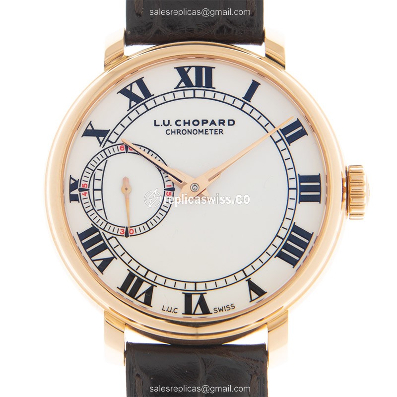 Chopard 161963-5001 L.U.C Manual Wind 18kt Rose Gold