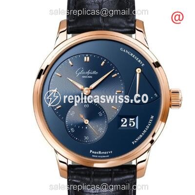 Glashutte 1-65-01-04-15-01 PANO Manual Wind 18kt Rose Gold