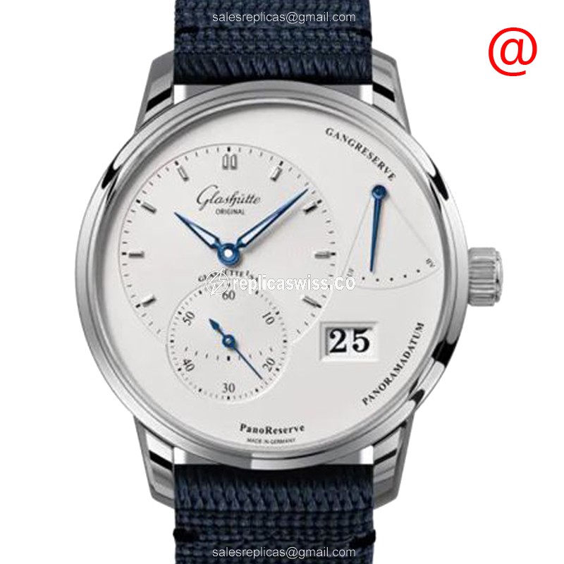 Glashutte 1-65-01-22-12-34 PANO Manual Wind Stainless Steel