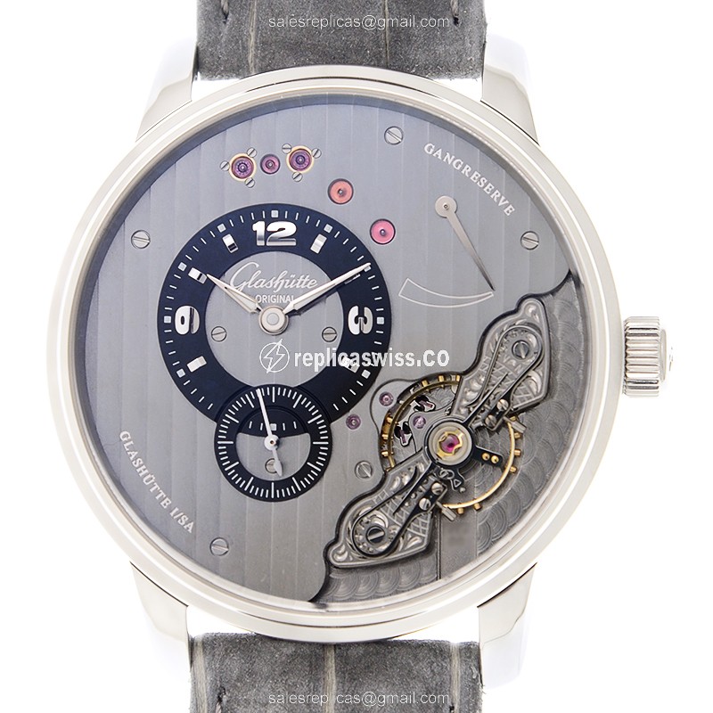 Glashutte 1-66-06-04-22-05 PANO Manual Wind Stainless Steel