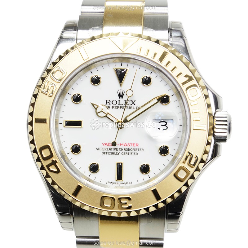 Rolex 16623 YACHT MASTER Automatic 18kt Gold & Steel