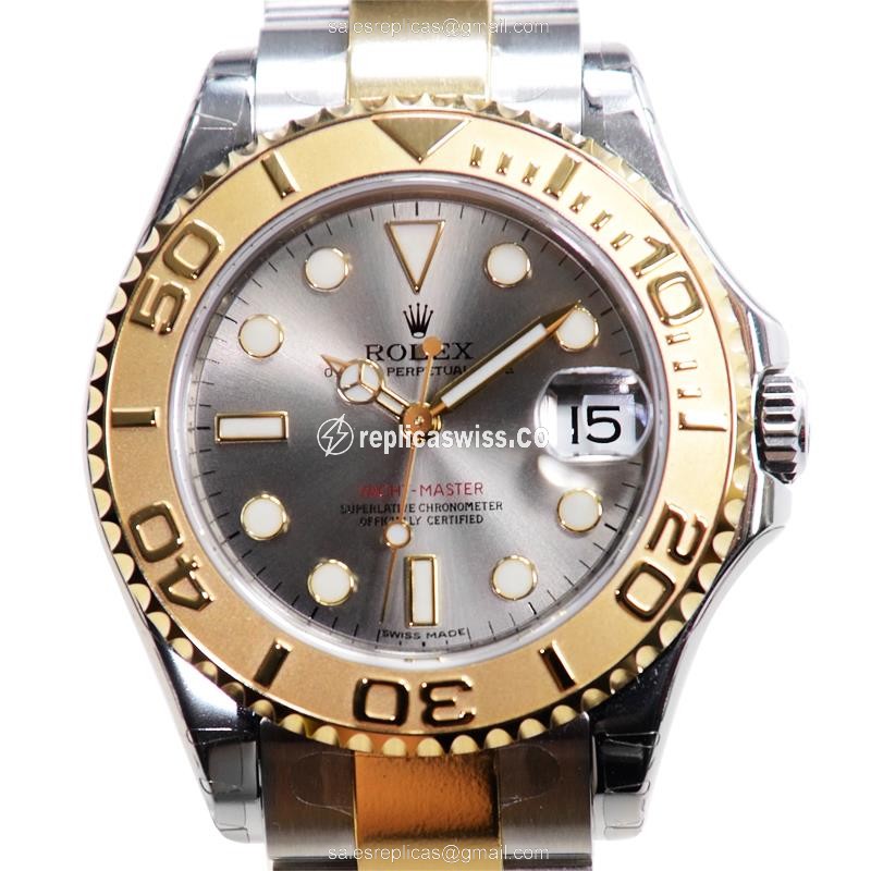 Rolex 168623 YACHT MASTER Automatic 18kt Gold & Steel