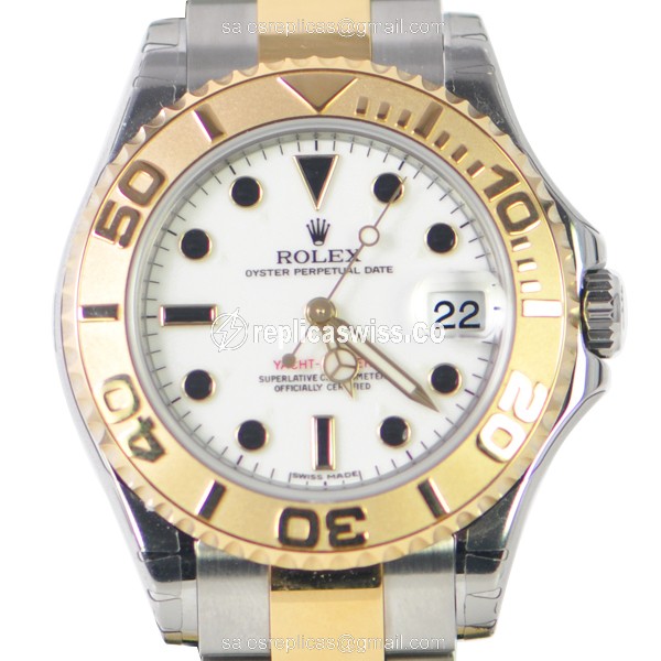 Rolex 168623 YACHT MASTER Automatic 18kt Gold & Steel