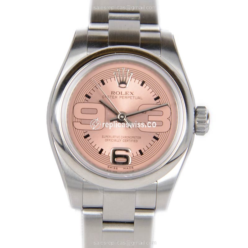 Rolex 176200PK39MAXI_O OYSTER PERPETUAL Automatic Stainless Steel