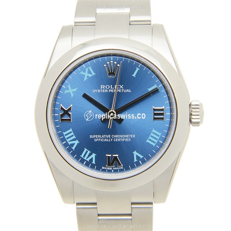 Rolex 177200BLRN OYSTER PERPETUAL Automatic Stainless Steel