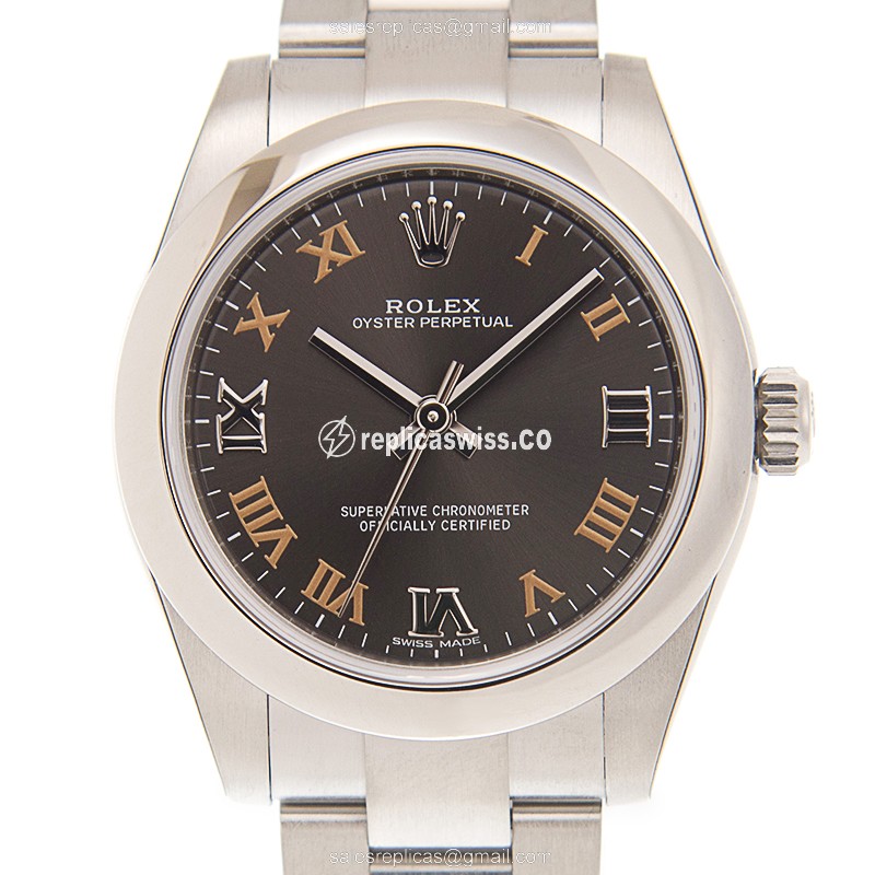 Rolex 177200GYRN_O OYSTER PERPETUAL Automatic Stainless Steel