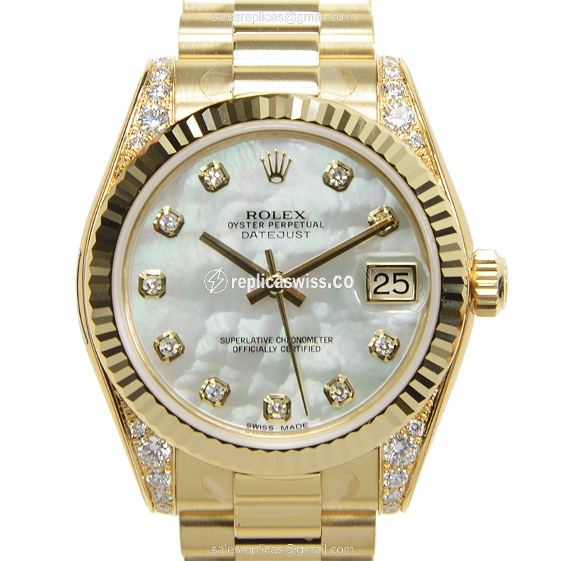 Rolex 178238 DATEJUST Automatic 18kt Gold & Diamond