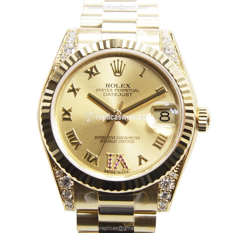 Rolex 178238 DATEJUST Automatic 18kt Yellow Gold