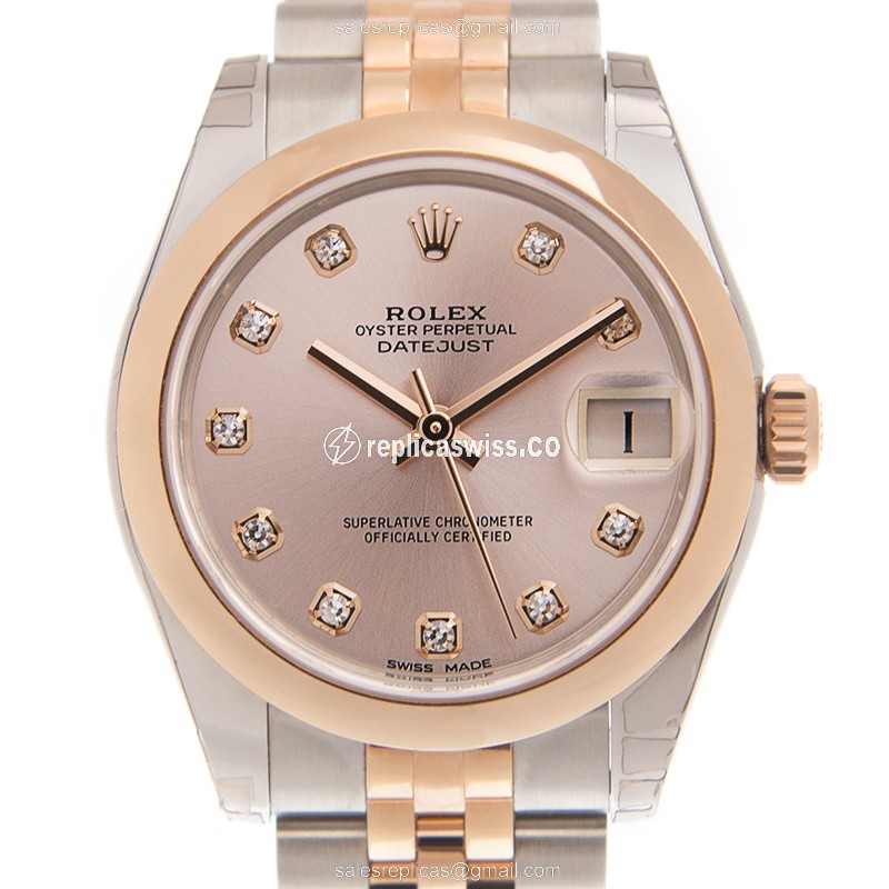 Rolex 178241G DATEJUST Automatic 18kt Rose Gold & Steel