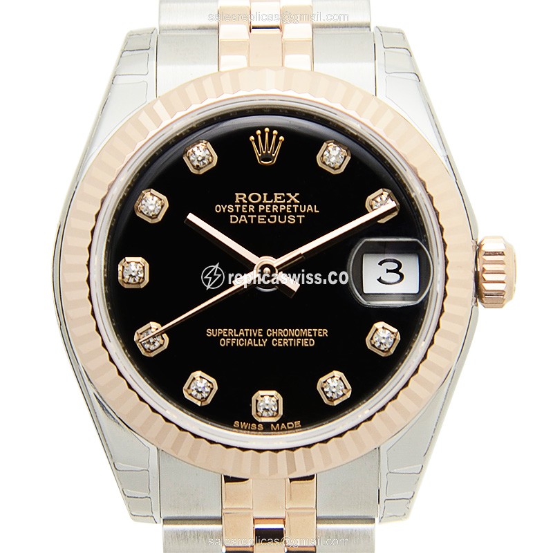 Rolex 178271GBK_J LADY DATEJUST Automatic 18kt Rose Gold & Steel