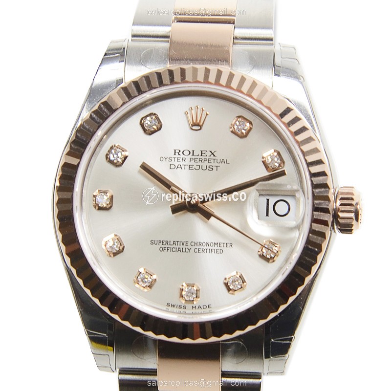 Rolex 178271GSV_O DATEJUST Automatic 18kt Rose Gold & Steel