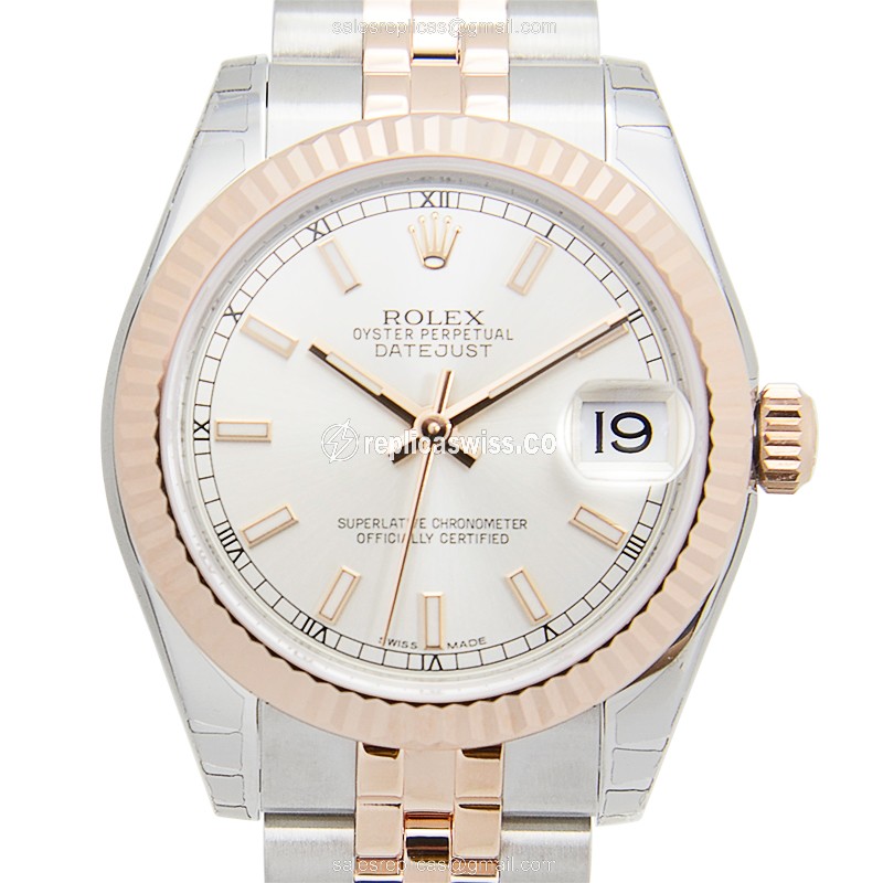 Rolex 178271SV_J LADY DATEJUST Automatic 18kt Rose Gold & Steel