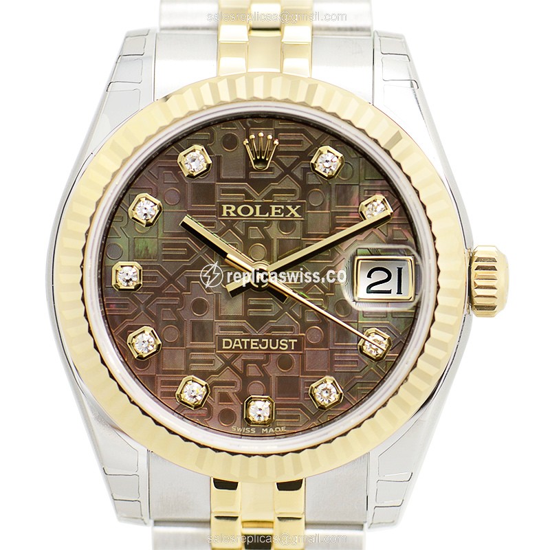 Rolex 178273BKMOPJUB_J LADY DATEJUST Automatic 18kt Gold & Steel
