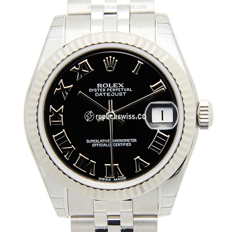 Rolex 178274-0079 LADY DATEJUST Automatic 18kt White Gold & Steel