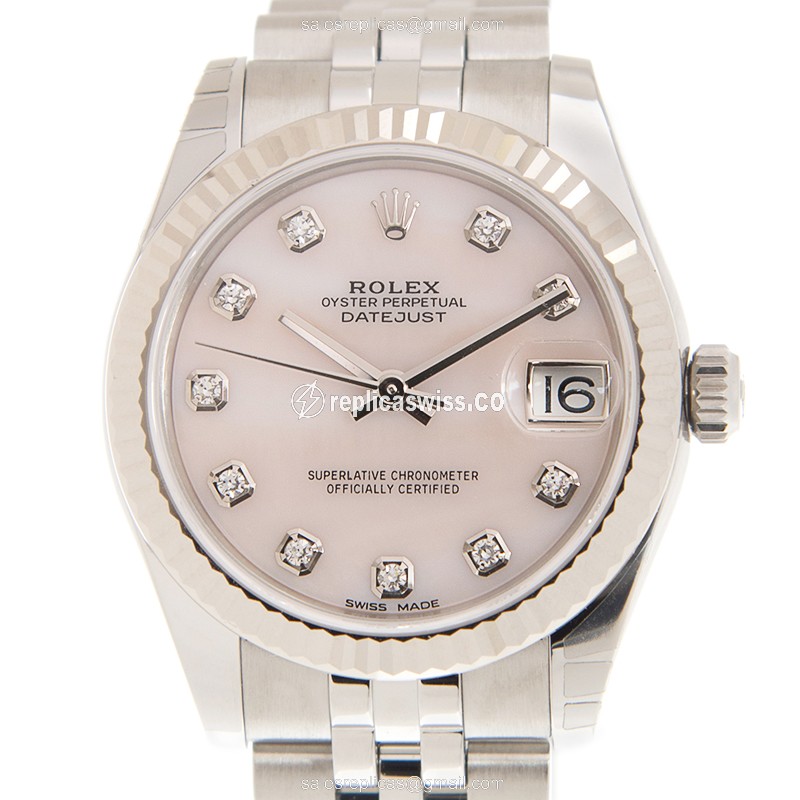 Rolex 178274-0043 DATEJUST Automatic 18kt White Gold & Steel