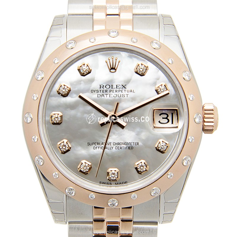 Rolex 178341NGWT_J LADY DATEJUST Automatic 18kt Rose Magic & Diamond
