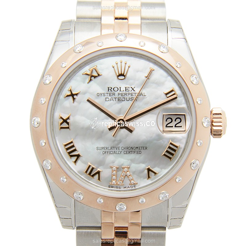 Rolex 178341NRVIDIA LADY DATEJUST Automatic 18kt Rose Gold & Steel