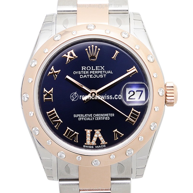Rolex 178341PURPLEVI LADY DATEJUST Automatic 18kt Rose Magic & Diamond