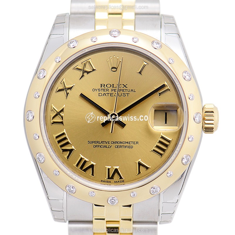 Rolex 178343CHRN_J LADY DATEJUST Automatic 18kt Gold & Steel