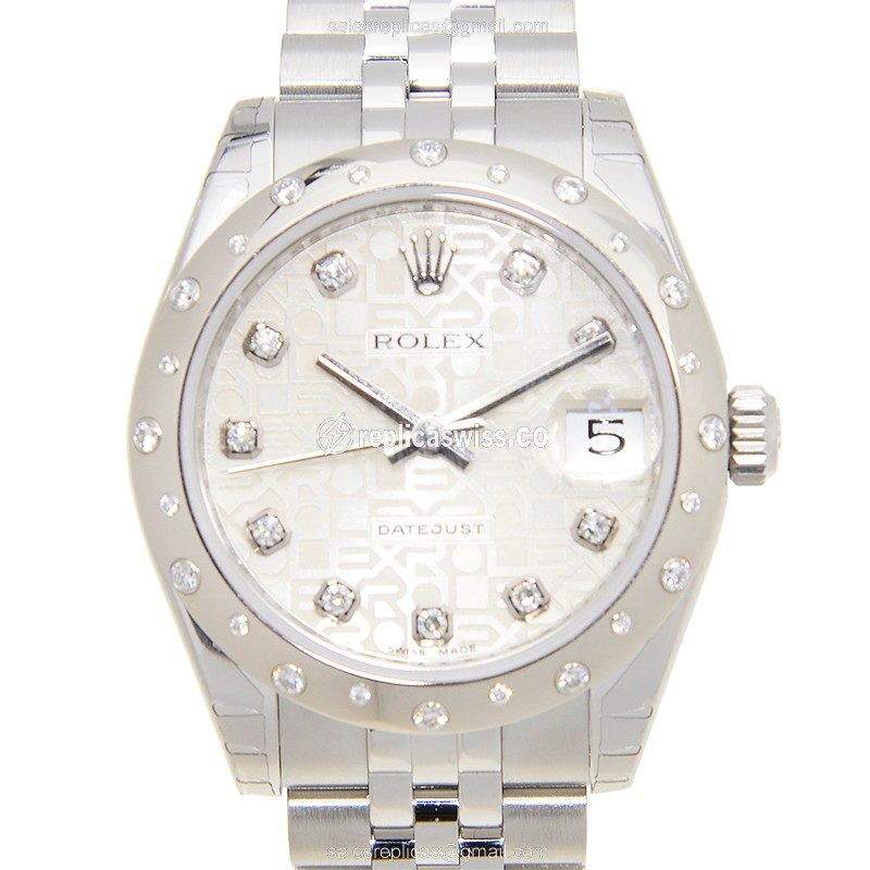 Rolex 178344-0059 LADY DATEJUST Automatic 18kt White Gold & Steel