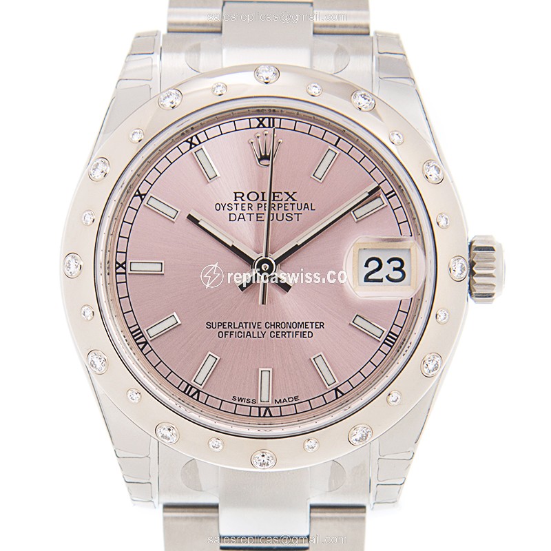 Rolex M178344-0052 LADY DATEJUST Automatic 18kt White Gold & Steel